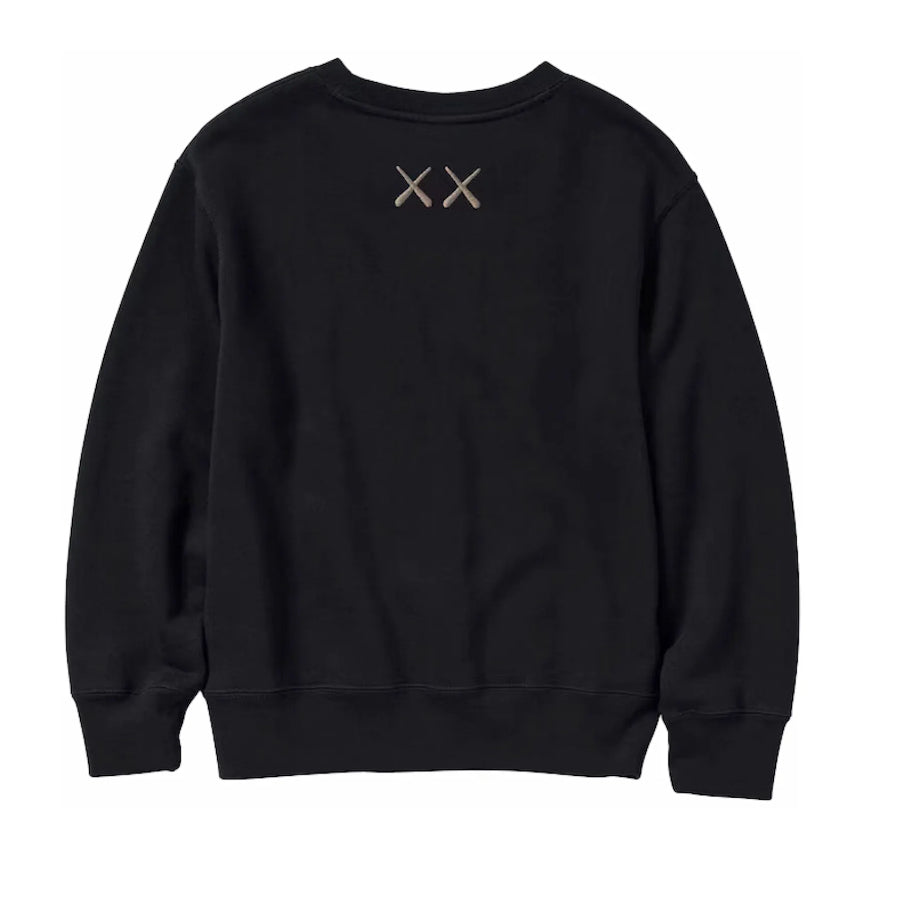 Kaws Uniqlo Sweatshirt Kids Black